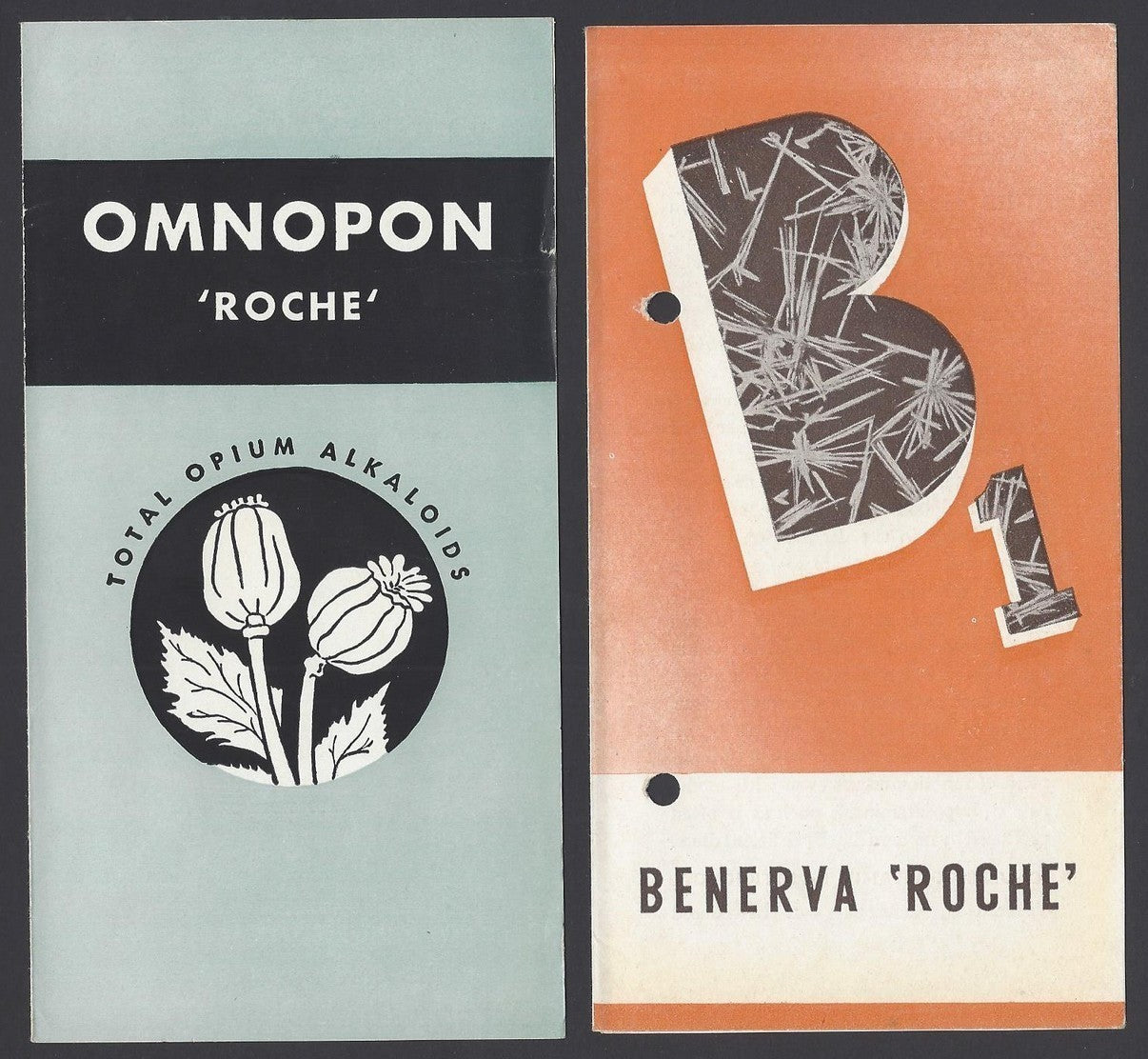 India 1940s to 1950s ROCHE medical advertisement brochures & studies (19) ZAZ
