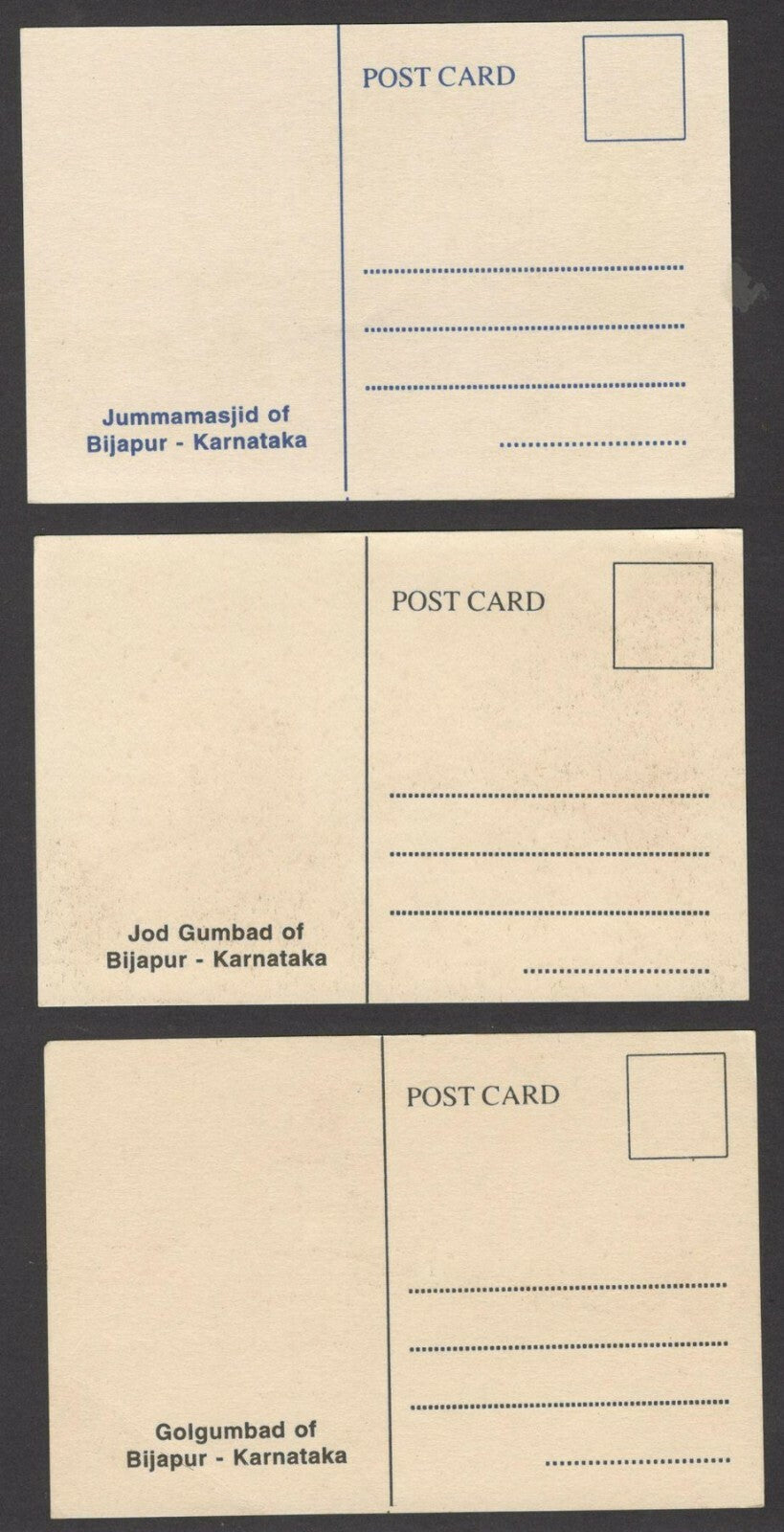 India postcards KARNATAKA (9)