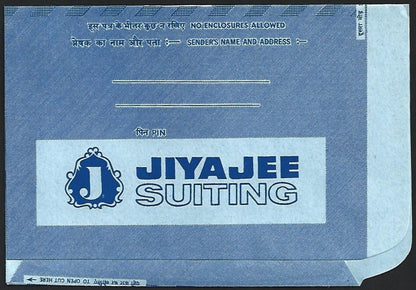 (AOP) India 1976 collection of advertisement aerogrammes (5)