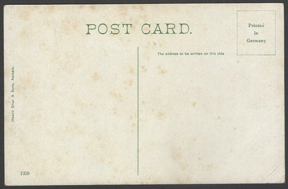 AOP India vintage postcard Railway Station, Dhorampur