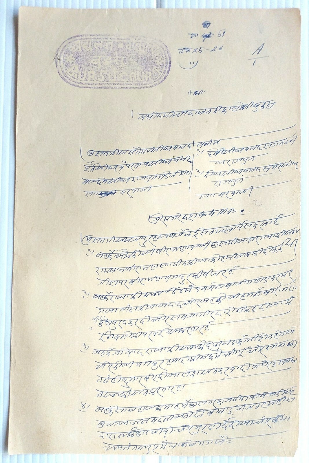 India JODHPUR State BUDSU Thikana stamp papers collection (7)