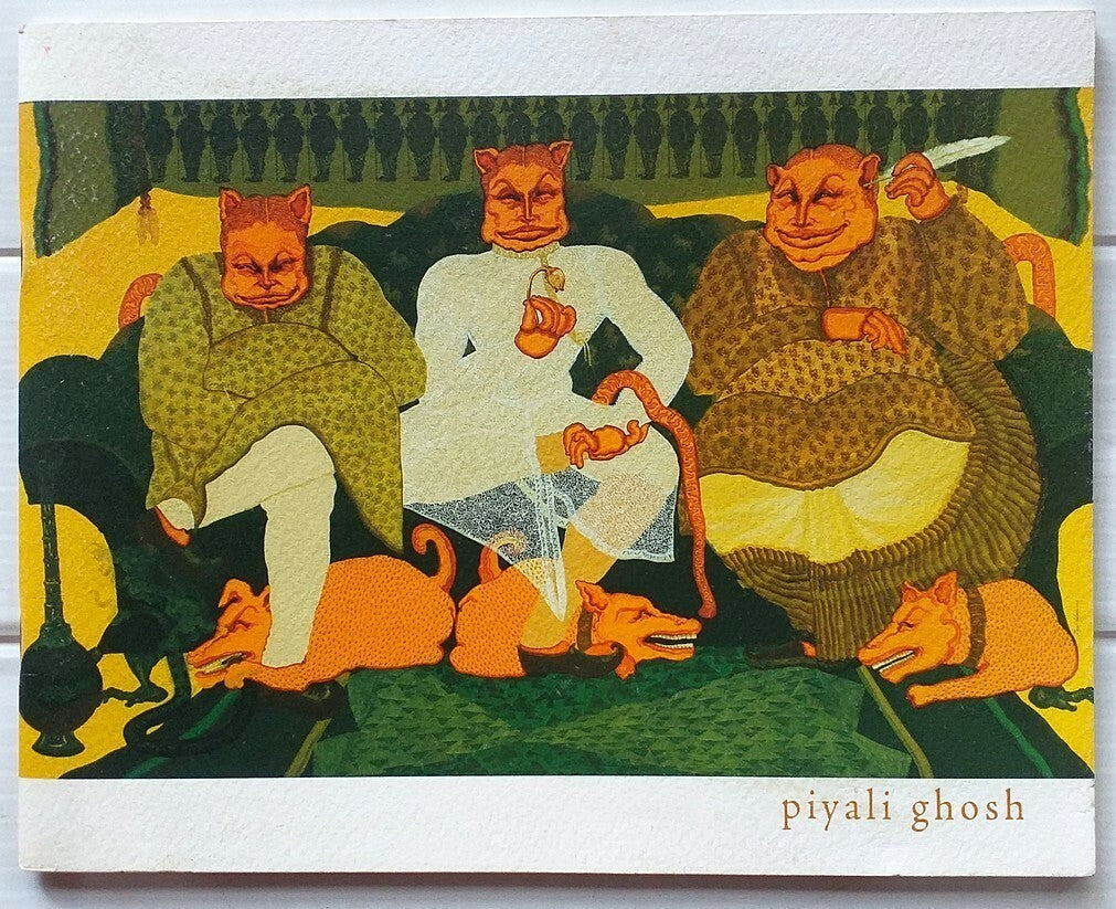 India Contemporary Art PIYALI GHOSH 2006 Exhibition souvenir 10 pages