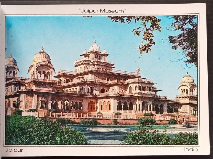 (AOP) India booklet of 12 vintage postcards JAIPUR