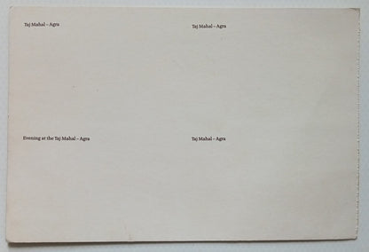 (AOP) India vintage uncut blocks of 4 postcards ( 6 x 4 = 24)