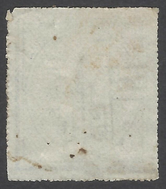 AOP India Alwar State 1877 1/4a steel blue used. SG 1