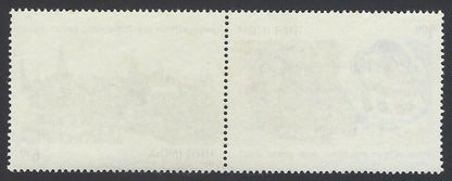India 1990 Indo-Soviet Friendship se-tenant MNH 