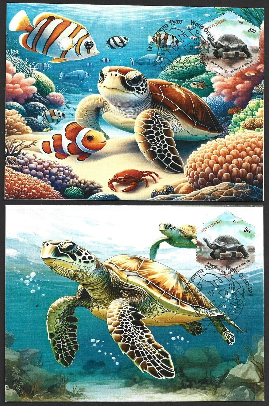 India 2024 World Ocean Day pictorial event postcards (7)