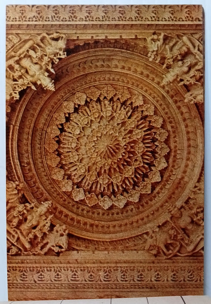 India postcards booklet of 10 postcards DILWARA Rajasthan