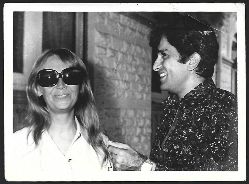 (AOP) India Shashi & Jennifer Kendal press photo 12x16.5cm
