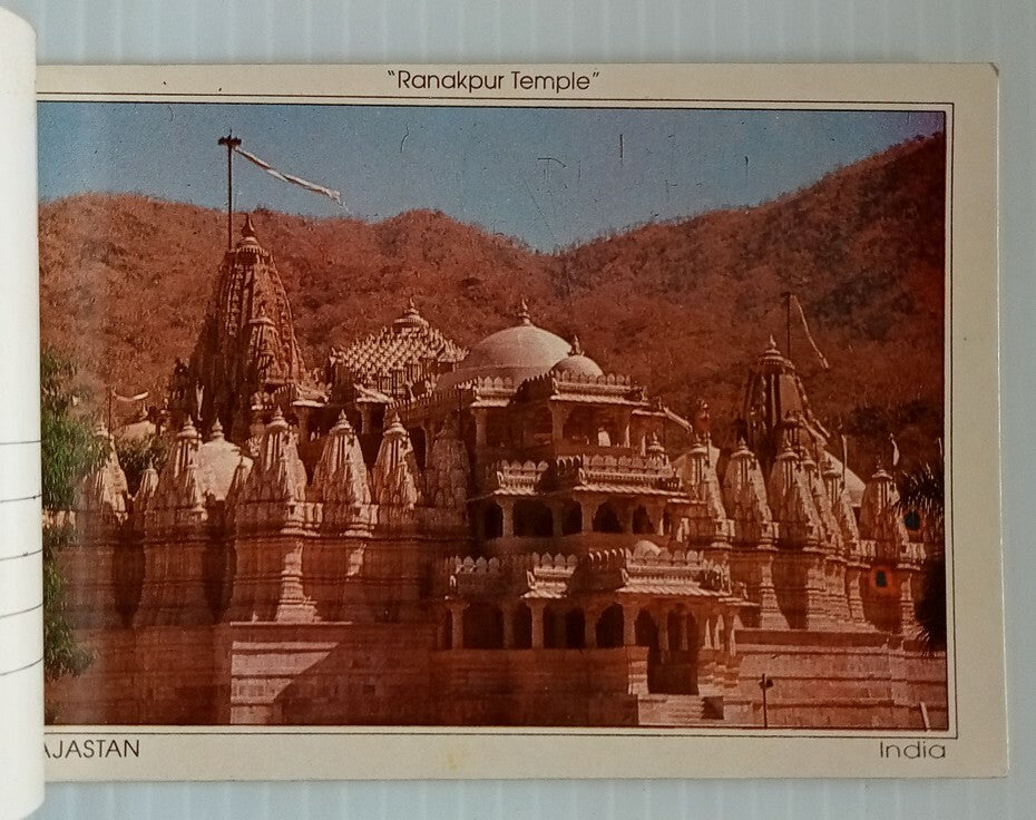 AOP India RANAKPUR booklet of 10 postcards