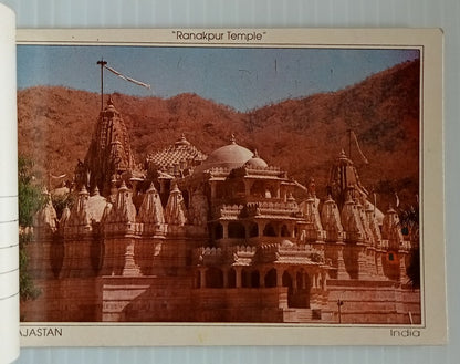 AOP India RANAKPUR booklet of 10 postcards