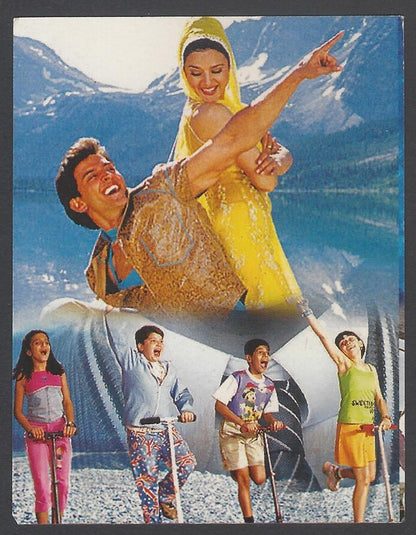AOP2 India Bollywood 2004 Pocket Calendar - PREITY ZINTA & HRITHIK ROSHAN