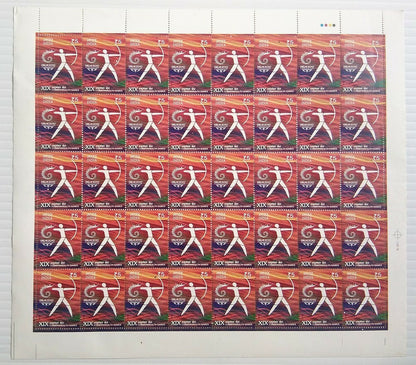 India 2010 Commonwealth Games set of 4 sheets MNH
