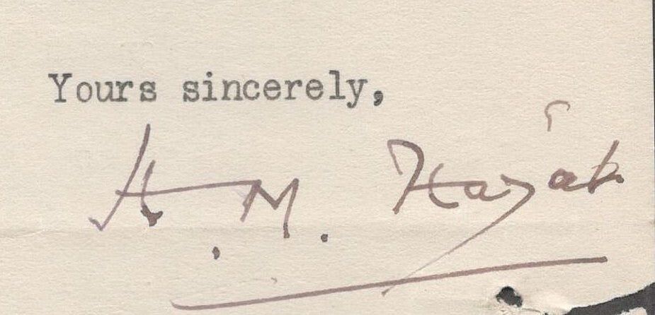 India 1947 crested letter PRIVATE SECRETARY/TO THE RULER /BHOPAL Civil Aviation