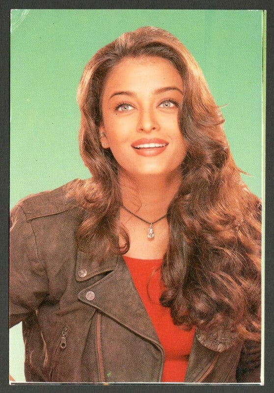 AOP India Bollywood AISHWARYA RAI vintage postcard