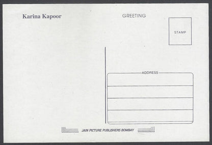 AOP India vintage Bollywood postcard KAREENA KAPOOR