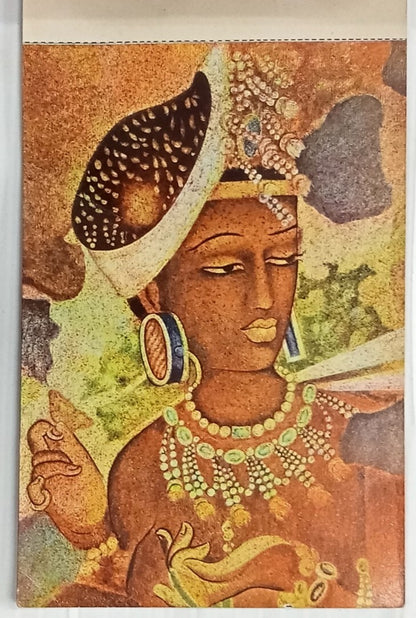 AOP India AJANTA vintage tourist booklet of 10 postcards