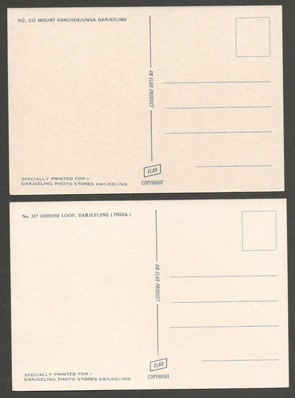 AOP India vintage postcards DARJEELING by Elar (10)