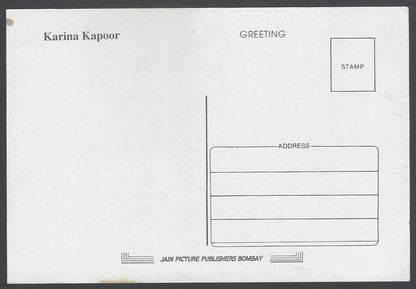 AOP India vintage Bollywood postcard KAREENA KAPOOR