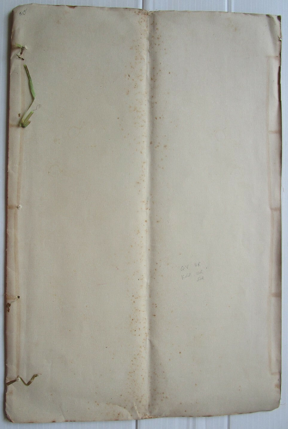 India 1907 Deed of Charge document with Special Adhesive QV 8R & KEdVII 10R, 50R