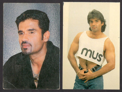 India Bollywood vintage postcards SUNIL SHETTY (6)