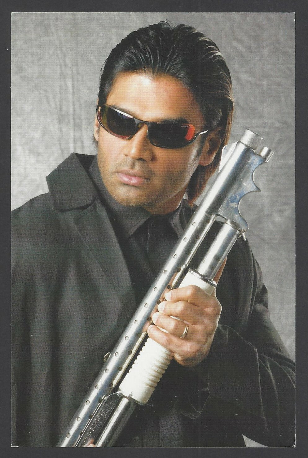 India BOLLYWOOD Sunil Shetty postcard