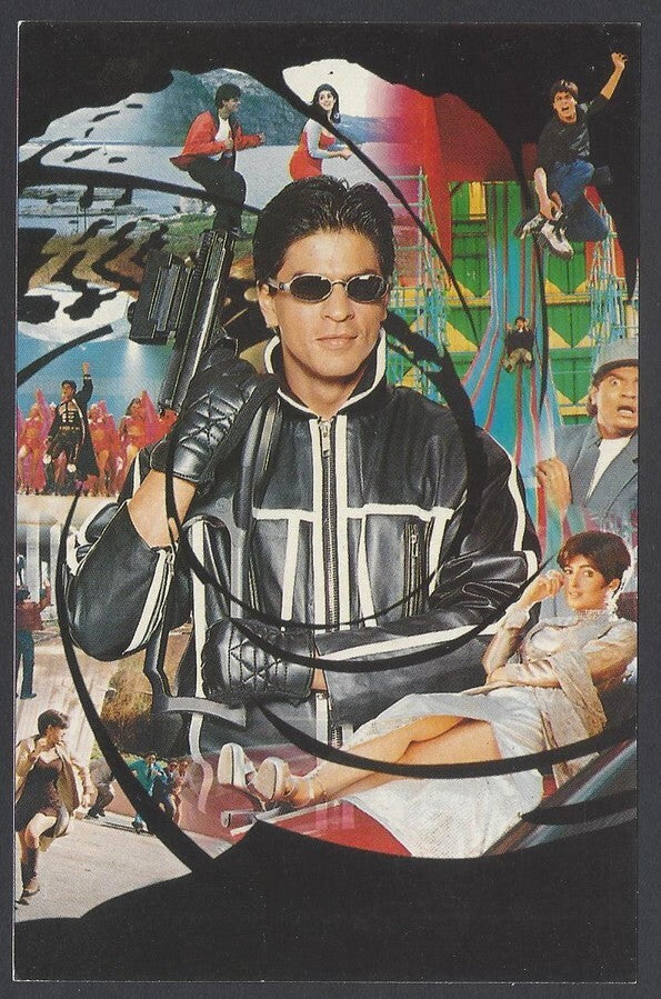 AOP India Bollywood vintage postcard - SHAH RUKH KHAN