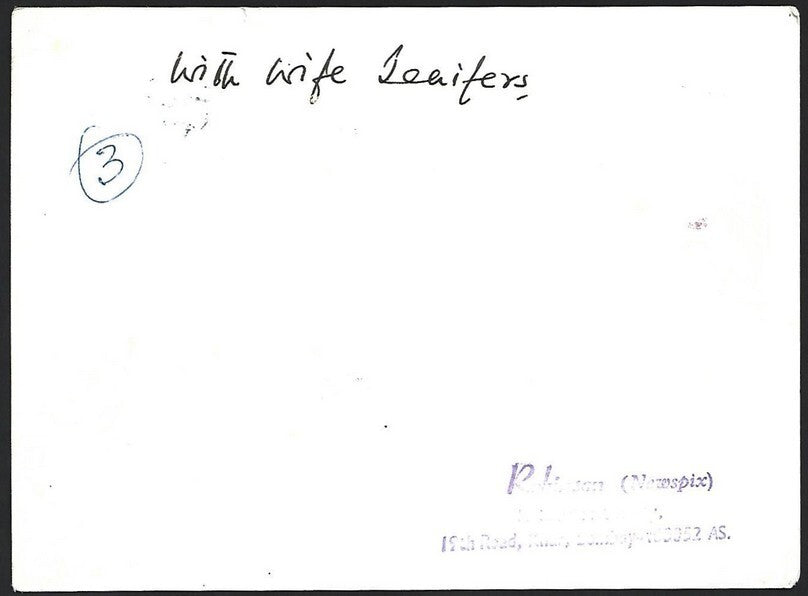 (AOP) India Shashi & Jennifer Kendal press photo 12x16.5cm