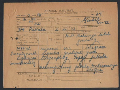 India 1931 Round Table conference correspondence