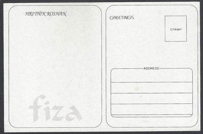 AOP India Bollywood vintage postcard - HRITHIK ROSHAN