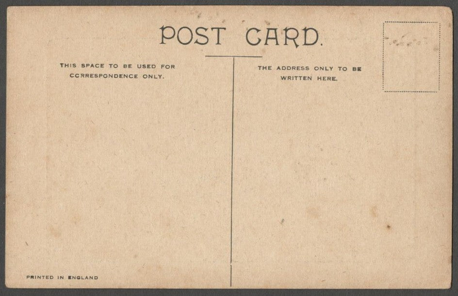 AOP India Burning Ghat, Calcutta vintage postcard