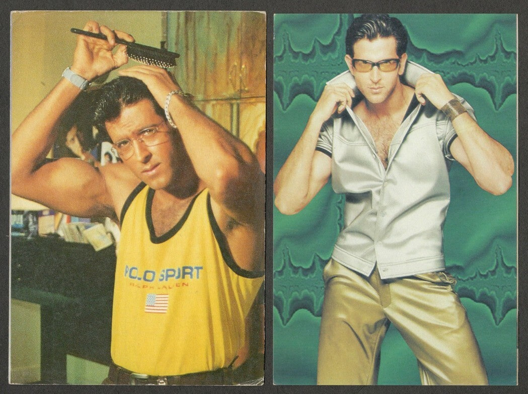 India Bollywood vintage postcards HRITHIK ROSHAN (9)