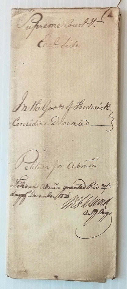 AOP India 1825 Supreme Court, Fort Williams, Calcutta document	