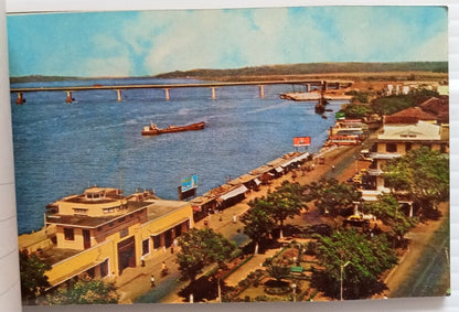 AOP India Damsan GOA souvenir booklet of 10 postcards 