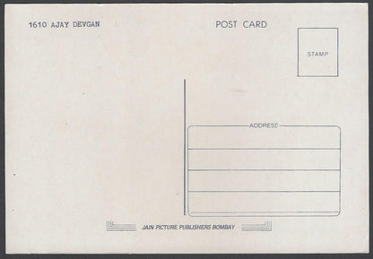 AOP India Bollywood vintage postcard AJAY DEVGAN