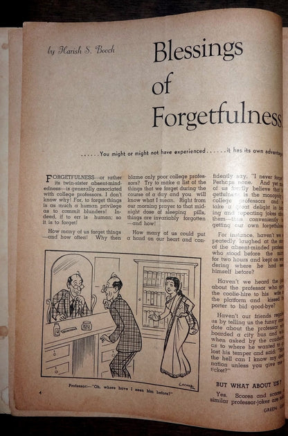 India June 1951 GREEN LEAF cinema & social magazine