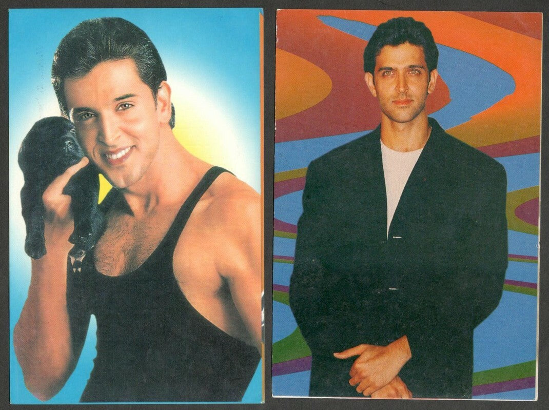 India Bollywood vintage postcards HRITHIK ROSHAN (4)