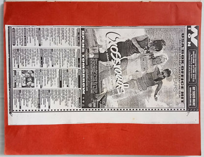 AOP 2002 AUSTIN POWERS 3 Britney Spears India concert - organizer's scrapbook