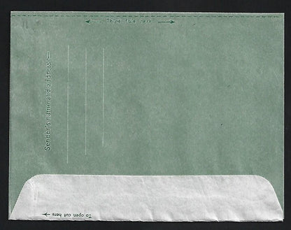 (AOP) Pakistan 1950 6a aerogramme used to India. HG #FG11