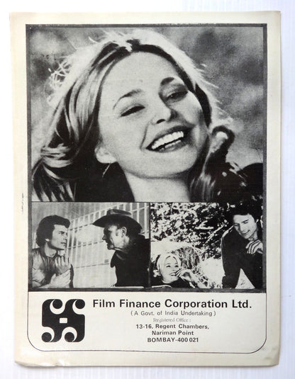 Hollywood Publicity cards for India – Action movies