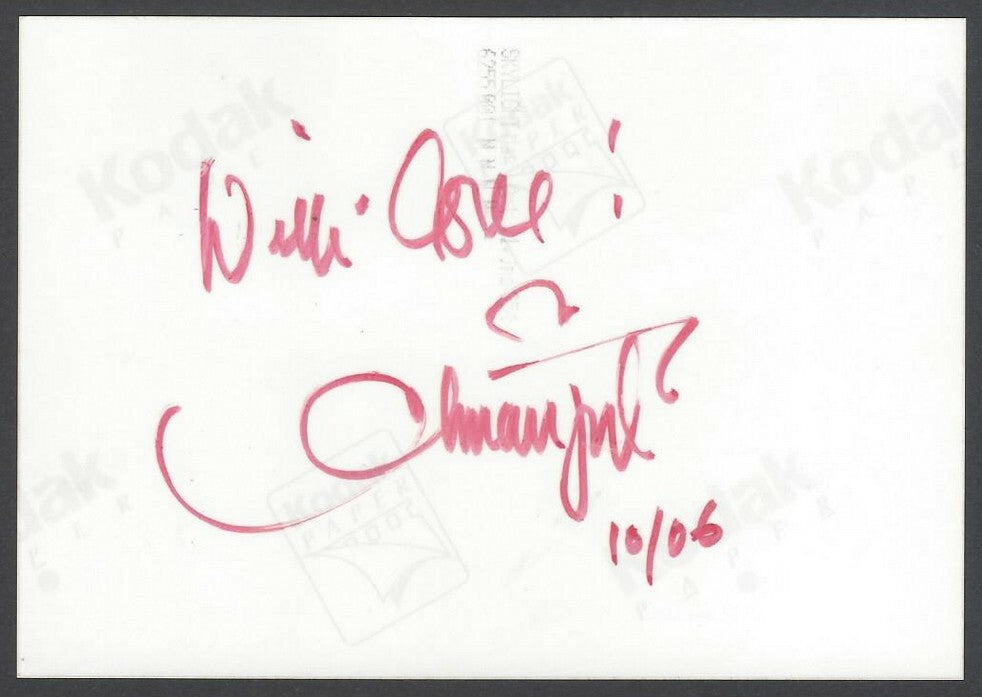 AOP India Bengali Cinema: Chiranjeet Chakraborty, Actor & Director signed photo 