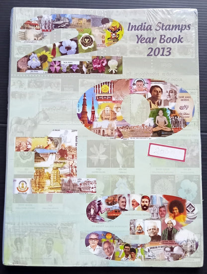 India Stamps Year Book 2013 hard cover souvenir