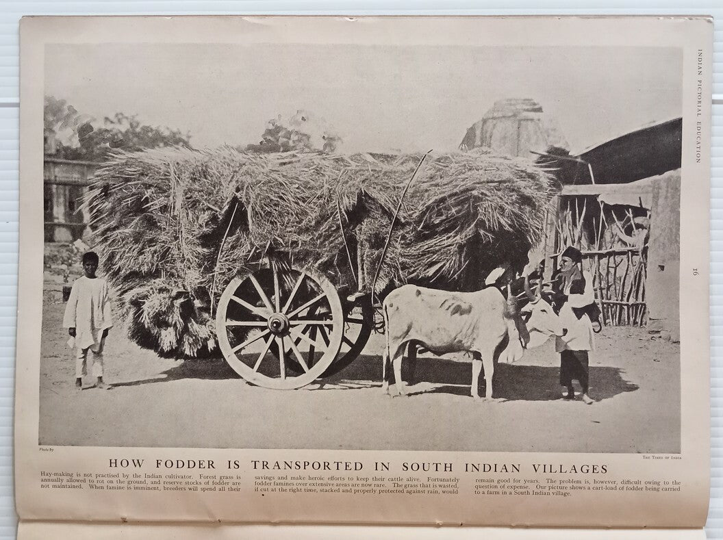 INDIAN PICTORAL EDUCATION 1929.30 Voll.1 No.4 Burma Shan, Rivers