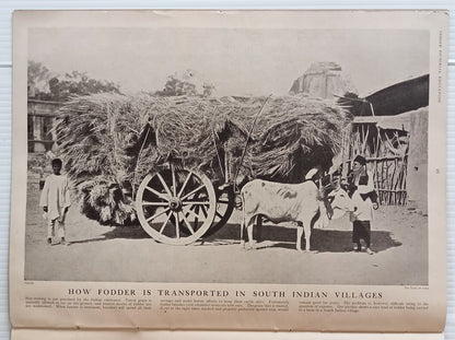 INDIAN PICTORAL EDUCATION 1929.30 Voll.1 No.4 Burma Shan, Rivers