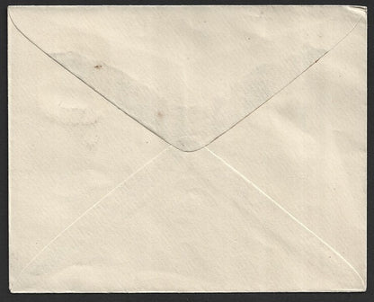 India 15np envelope ALBINO error