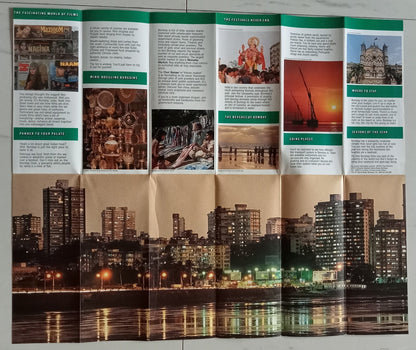 AOP India 1987 travel brochure BOMBAY 