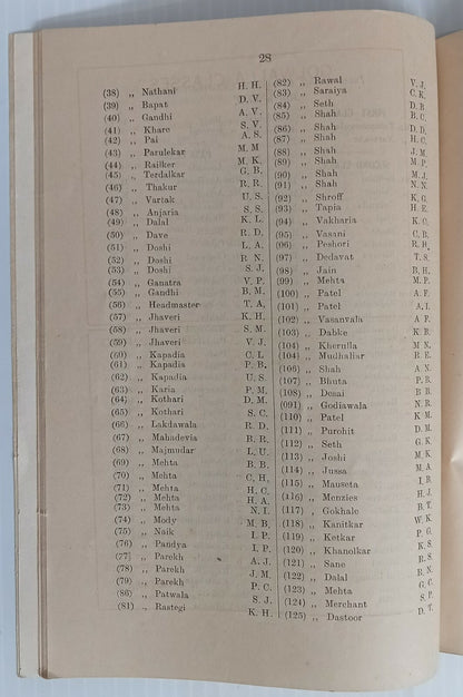 AOP India Sydenham College Magazine October 1949