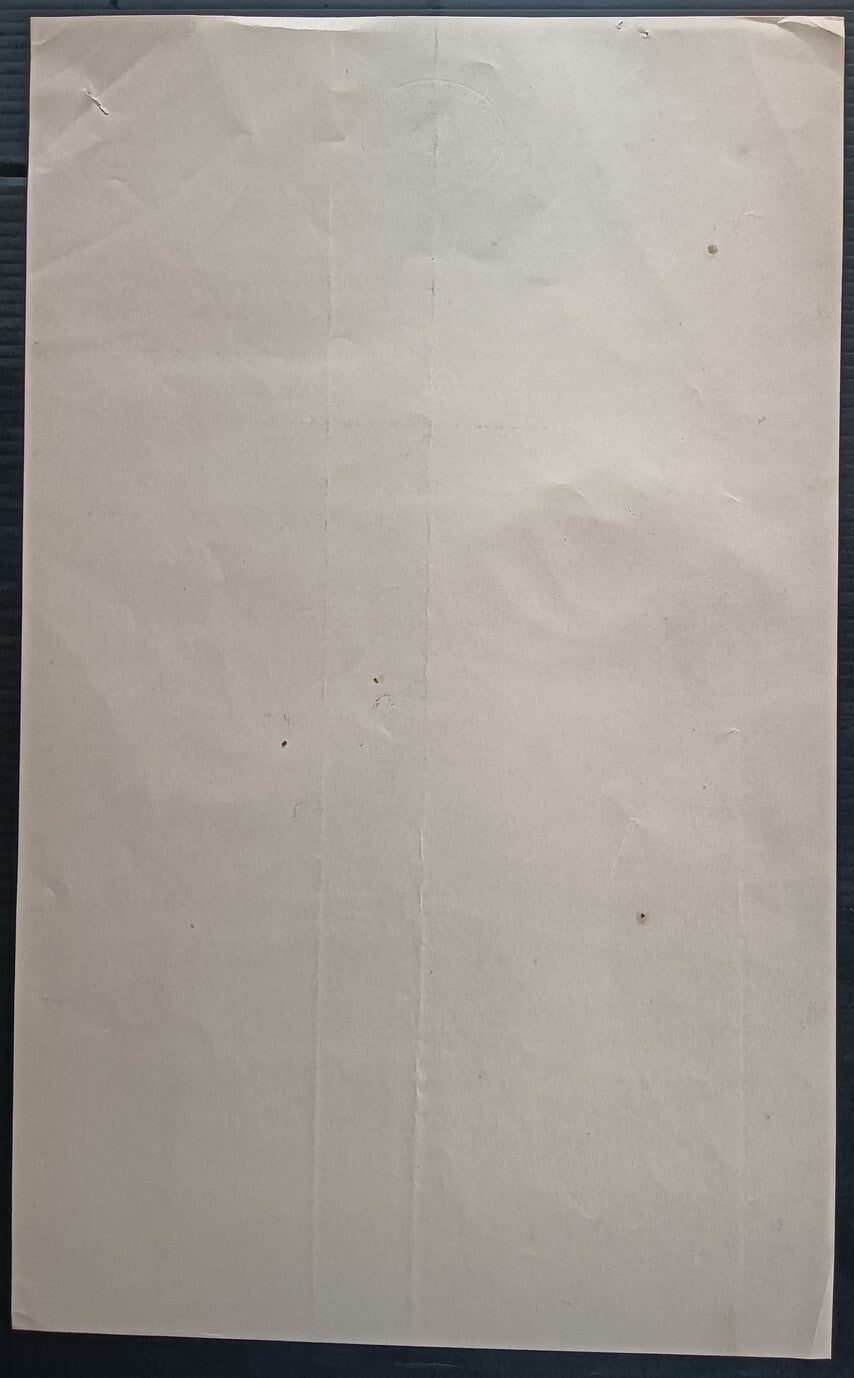 India signed crested letter FOREIGN OFFICE / JIND STATE