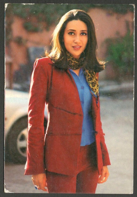 AOP India Bollywood KARISHMA KAPOOR vintage postcard 