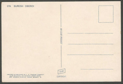 India Bollywood vintage postcard with facsimile signature SUREAH OBEROI ELAR 370